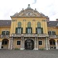 The baroque style Száraz-Rudnyánszky Mansion is a so-called Grassalkovich-type mansion - Будапеща, Унгария